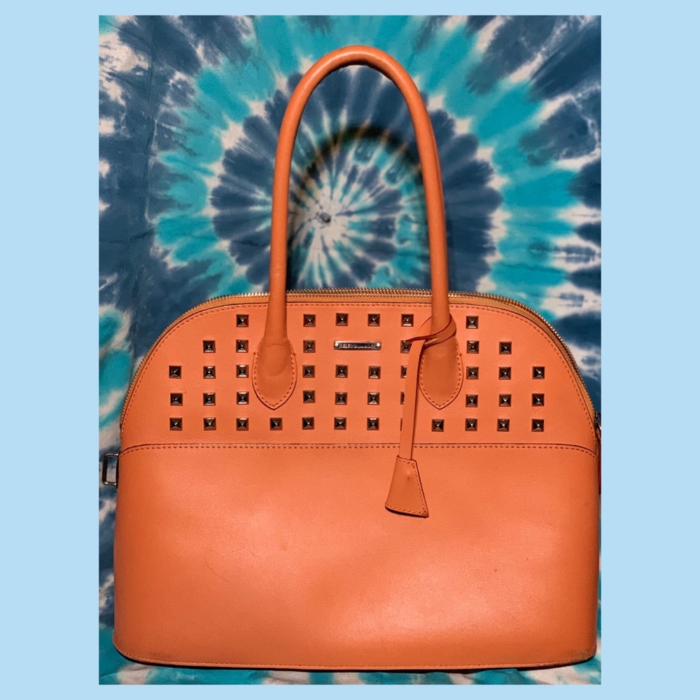 REBECCA MINKOFF STUDDED LEATHER TOTE *seen on PLL*